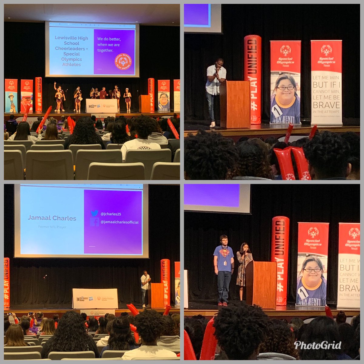 WilsonLashundra's tweet photo. Congratulations to @LewisvilleHS on becoming a National Unified Champion School! What an honor to be one of 4 schools in the COUNTRY and the ONLY school in Texas to receive this Nationally recognized achievement And celebration! #TodayatLHSK #FarmerPride @SpecialOlympics @Hasbro https://t.co/9OeSY2jW0A
