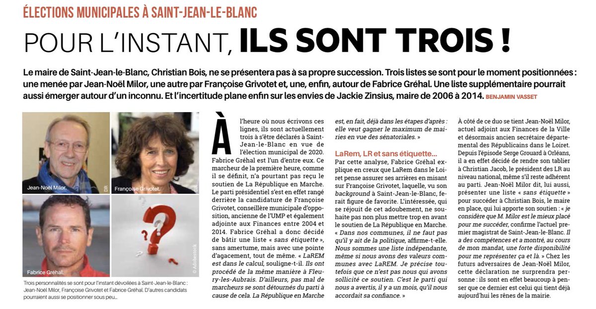 osilberberg's tweet photo. Début de la campagne des élections municipales 2020 à Saint-Jean-le-Blanc avec @jnmilor #Municipales2020 #saintjeanleblanc #votreprojetgagnant https://t.co/OqKqbqAv0N