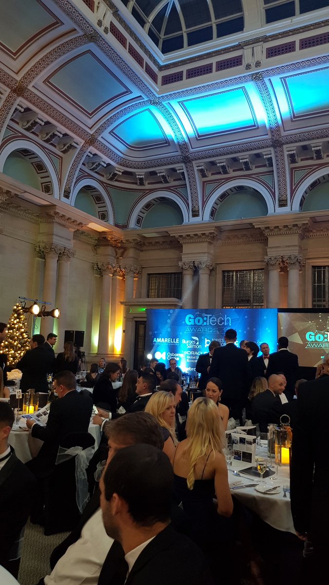 RoxburghMilkins's tweet image. What a great venue for tonight&apos;s #GoTech19 awards show @BLeaderNews