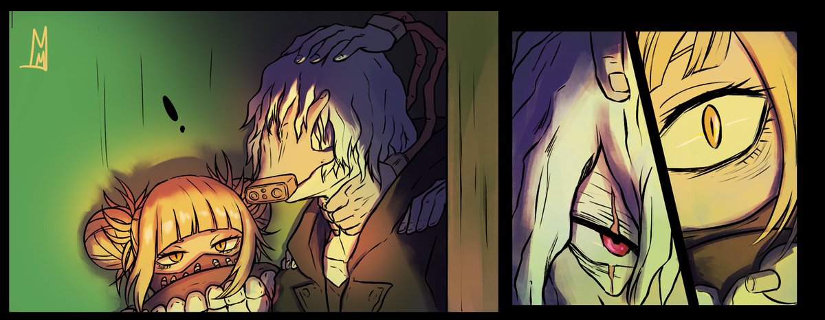 Little previews of the comic a made for @bnhahorror zine ? featuring these kings and our favourite queen ? 

Preorders are already open here https://t.co/iujPQYm4xf so and go check them out to support all of the amazing and talented writers and artists that participated ? 