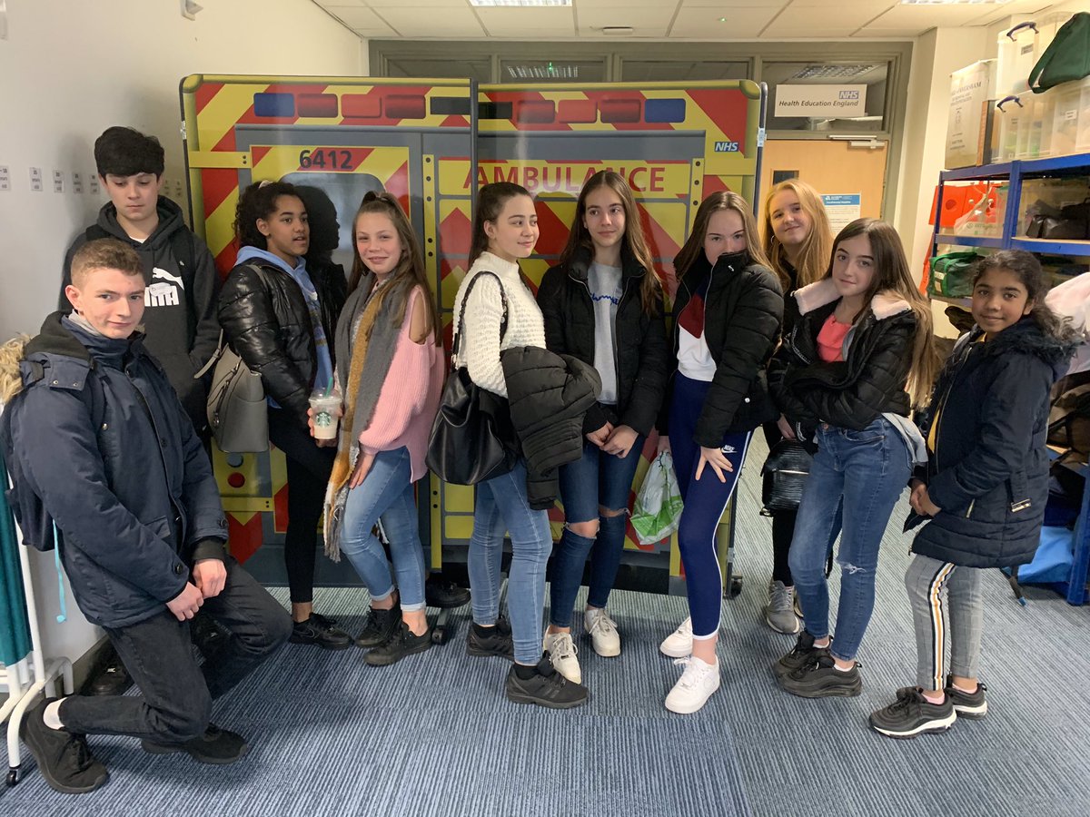 CCChalfonts's tweet photo. Learning emergency procedures and all about jobs in the NHS with @HealthTecTV. Thank you so much to Kerry Nelson for delivering an amazing day for our students; informative and engaging. #cccemployability https://t.co/N4lGMlRtYp