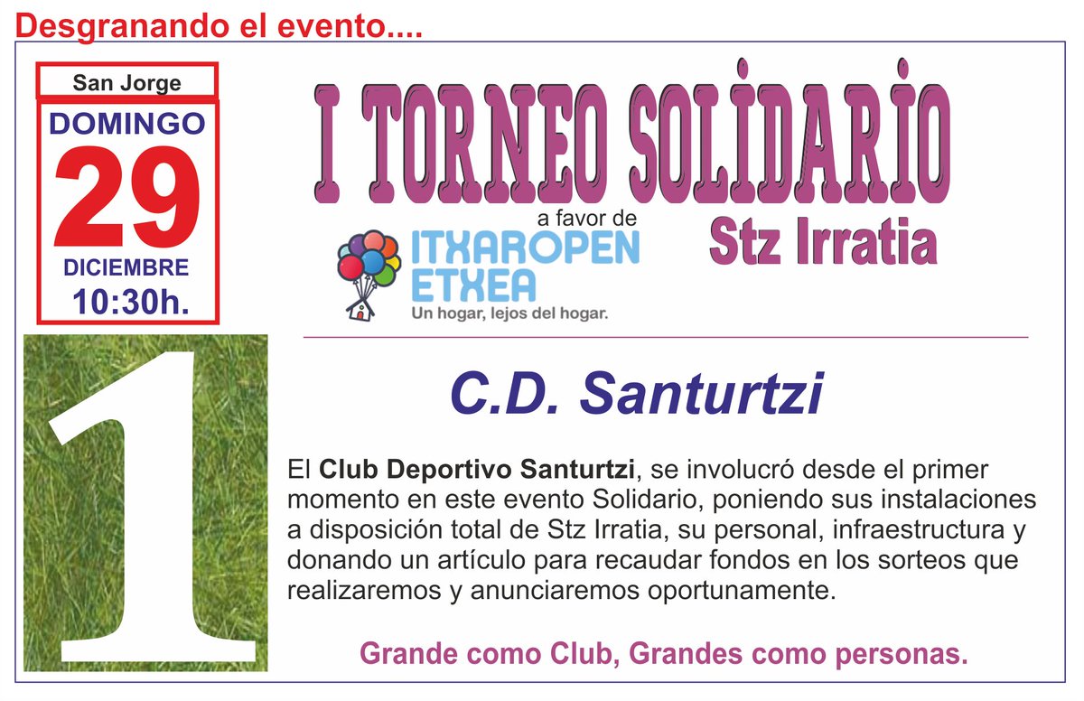 StzGrupo's tweet photo. Un evento Solidario, se nutre de personas, colectivos y empresas que de forma desinteresada, aportan lo mejor de si por ayudar a otros de la mejor manera.
Presentamos diariamente, a todos y cada uno de los colaboradores que harán posible que todo esto se pueda celebrar. https://t.co/eGeC5GjUx0