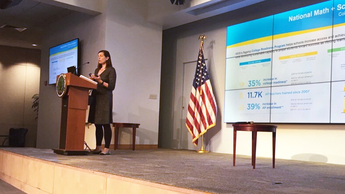 National Math and Science Initiative tweet media