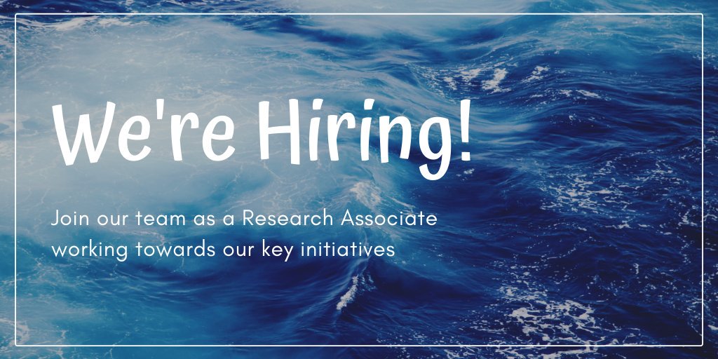 Are you interested in the intersection of ocean science and policy and want to be part of building solutions for current and future ocean issues? Join our team! stanford.io/2OxnwUu