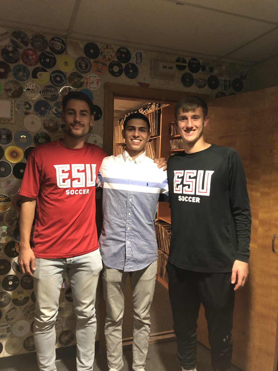 Huge shout to @IrvinGavrilovic &amp; <a href="/BradleyTurocy/">BradleyTurocy</a> of <a href="/esu_MSoccer/">ESU Warriors Men’s Soccer</a> for joining us <a href="/WessFmRadio/">90.3 WESS</a> . It was a great interview and a lot of fun, we appreciate both of you for taking the time out of your day.
