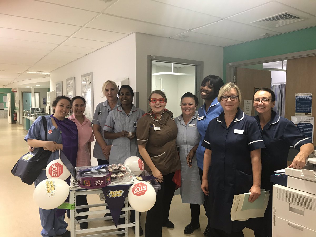 Great engagement from all the staff on the stroke unit today for pressure ulcer prevention, thank you <a href="/GemRead/">Gemma Read</a> <a href="/joclayden/">Jo Clayden</a>