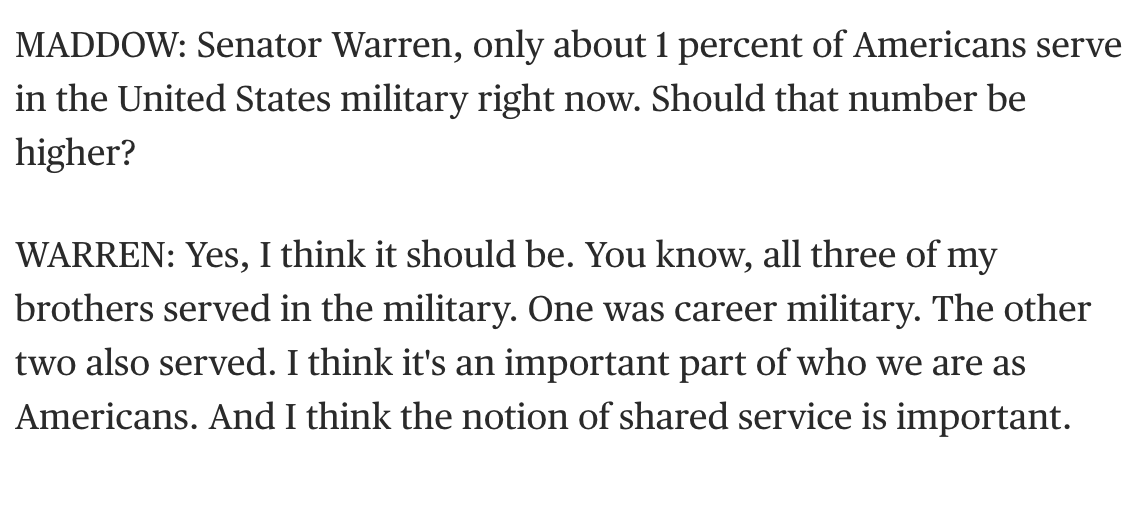 This kind of mindless support for US militarism goes against everything feminism should stand for. 1 mil people died as result of the Iraq War alone, Yemenis are being mass slaughtered w/ US assistance, US maintains 800 bases around the world, each undermining self-determination.