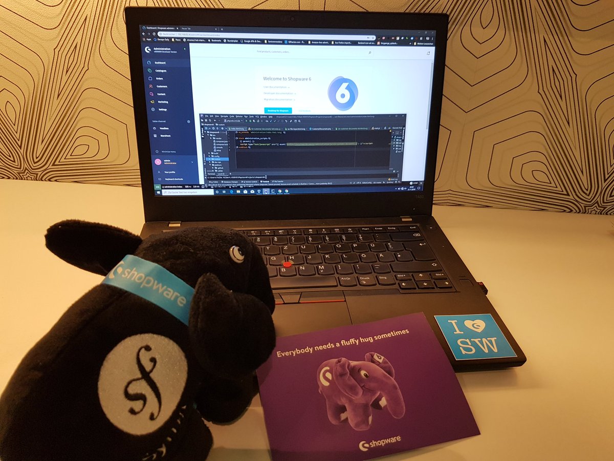 FalkoHilbert's tweet image. @ShopwareDevs our little symfony ElePHPant would be happy to never code alone again
#codyvuelette #shopwaredevs