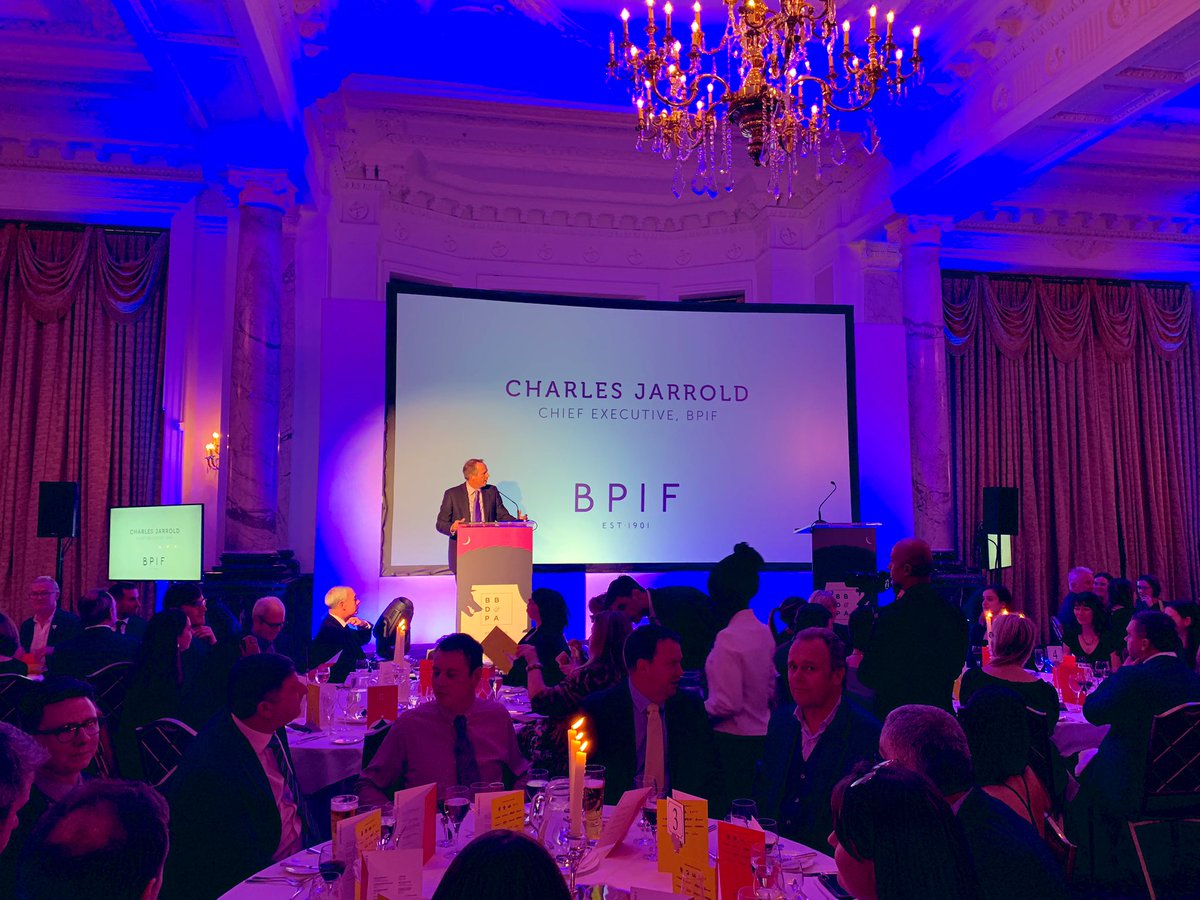 To kick things off <a href="/BPIF/">BPIF - The Heart of British Print</a> Chief Executive Charles Jarrold - welcoming the ‘cream of the crop’ to the 2019 #BBDPAs