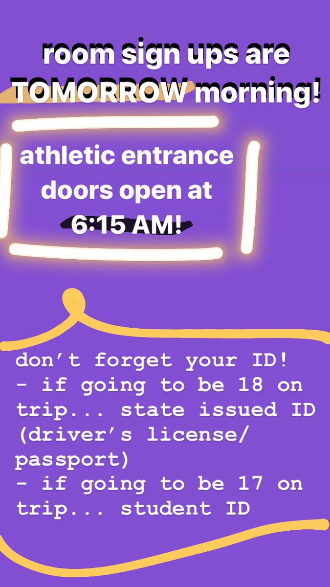 BASHClassof2020's tweet image. room sign ups are TOMORROW! 🦁🧜🏼‍♀️🧞‍♂️