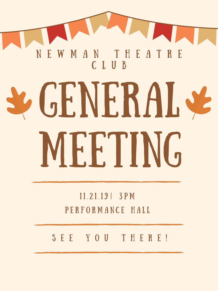 Come see what’s going on in the Theatre World!