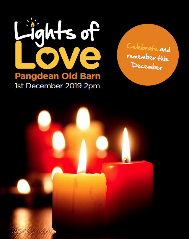 StPeterStJames's tweet photo. Join us on Sunday 1st December for our Lights of Love service at @PangdeanOldBarn and help us celebrate loved ones who are sadly no longer with us. For more information please visit https://t.co/Mrwk2Dtarv or call 01444 471598. https://t.co/brnaYEjvnq