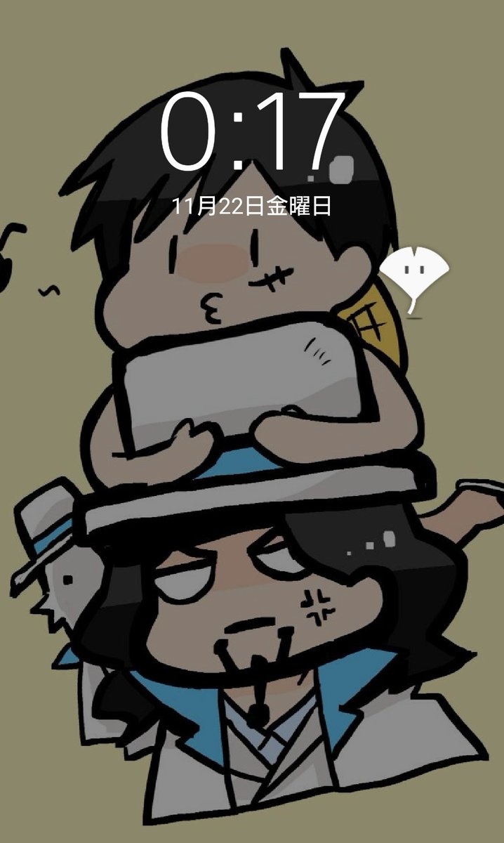 鳥野たまごは心を燃やしている これを見た人はロック画面を強制アップ 妹が描いてくれたルッチさんとルフィ 毎日癒されている