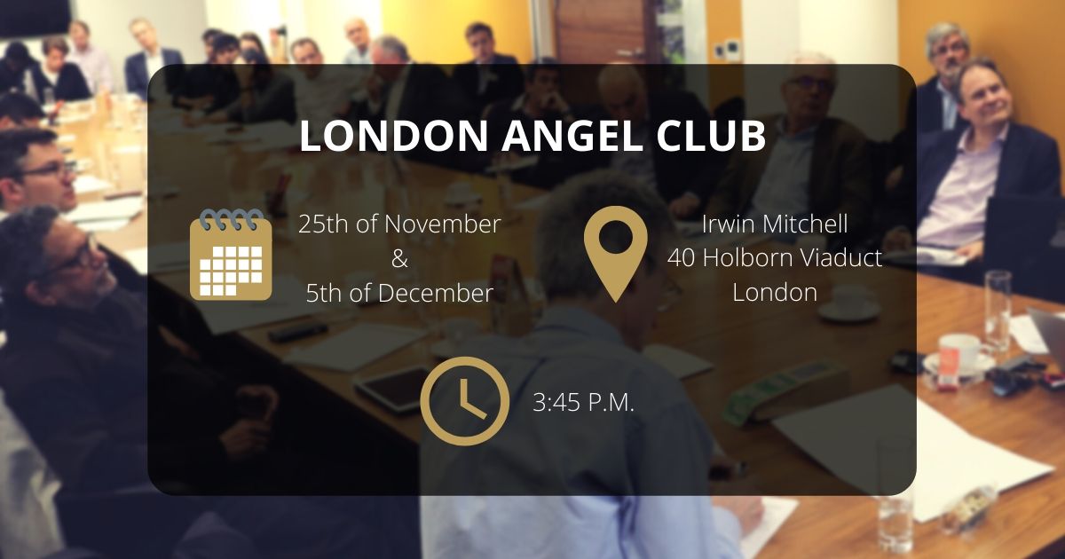 AngelsDen's tweet photo. With only a few days left before the first LAC session, there are still a few seats available for our investors. 
Book your place for free: https://t.co/hz01HrDeqL
Learn more about our events: https://t.co/dBlG6YCI7r

#pitching #event #London #startups #investors #AngelsDen https://t.co/y1Rs07Or8g