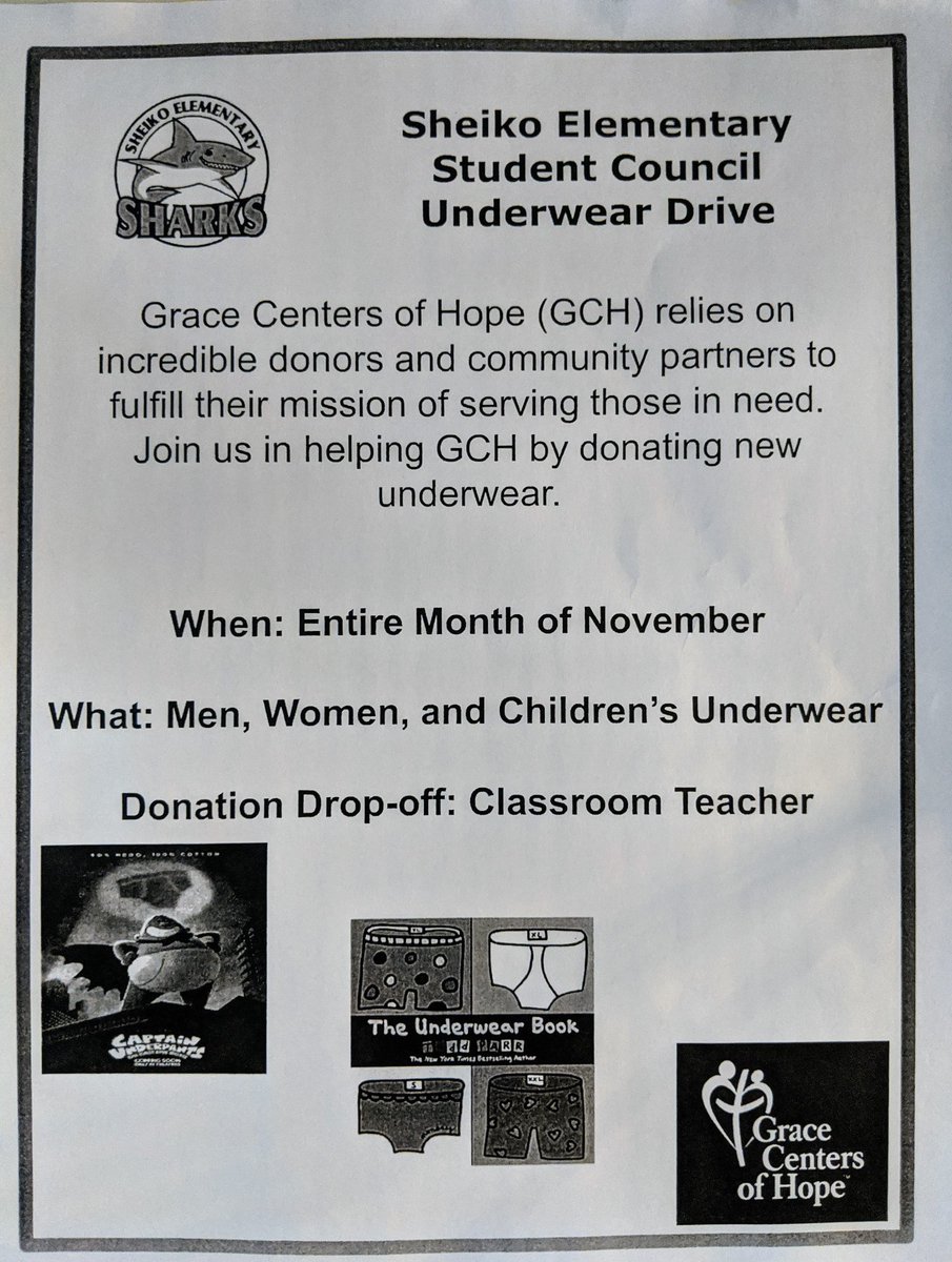 We are proud of our Student Council and the awesome work they are doing to serve our community! If you'd like to donate, there's still time! The need is great, and so is the organization! ☺️♥️
#sheikostudentcouncil #sheikosharkshaveheart
<a href="/ELAvannostrand/">Shahenda</a> <a href="/BelcourtReport/">Robert Belcourt</a>