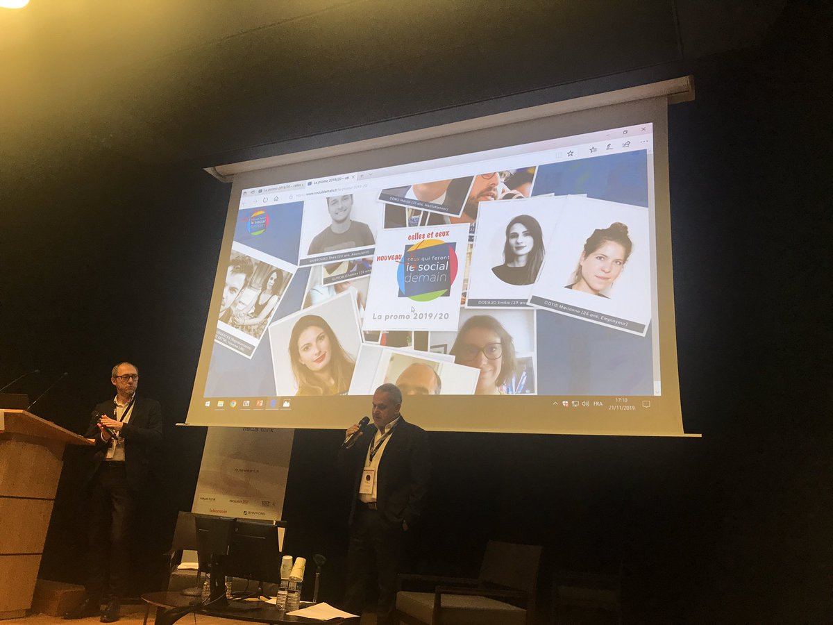 MarcGuiraud's tweet photo. Révélés à #ThinkRH #ThinkRH19 les noms des 50 de moins de 35 ans qui « feront le social demain » par #TempsCommun @NewsTankRH @Fabienclaire #DenisMaillard #PhilippeCampinchi @ESCPeurope https://t.co/3O41ZNYiaO