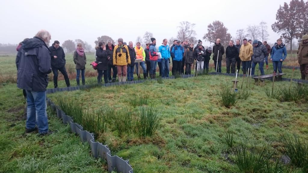 Finishing our field trip hosting an excursion for a workshop on peatland restoration in Germany. Many interested people from all sorts of institutions and stakeholders. <a href="/WetlandsInt/">Wetlands International</a> @peatlandsociety <a href="/NABU_de/">NABU 🦤</a> <a href="/BfN_de/">BundesNaturschutzAmt</a> @terhorab #optimoor #naturalclimatesolutions #climatechange