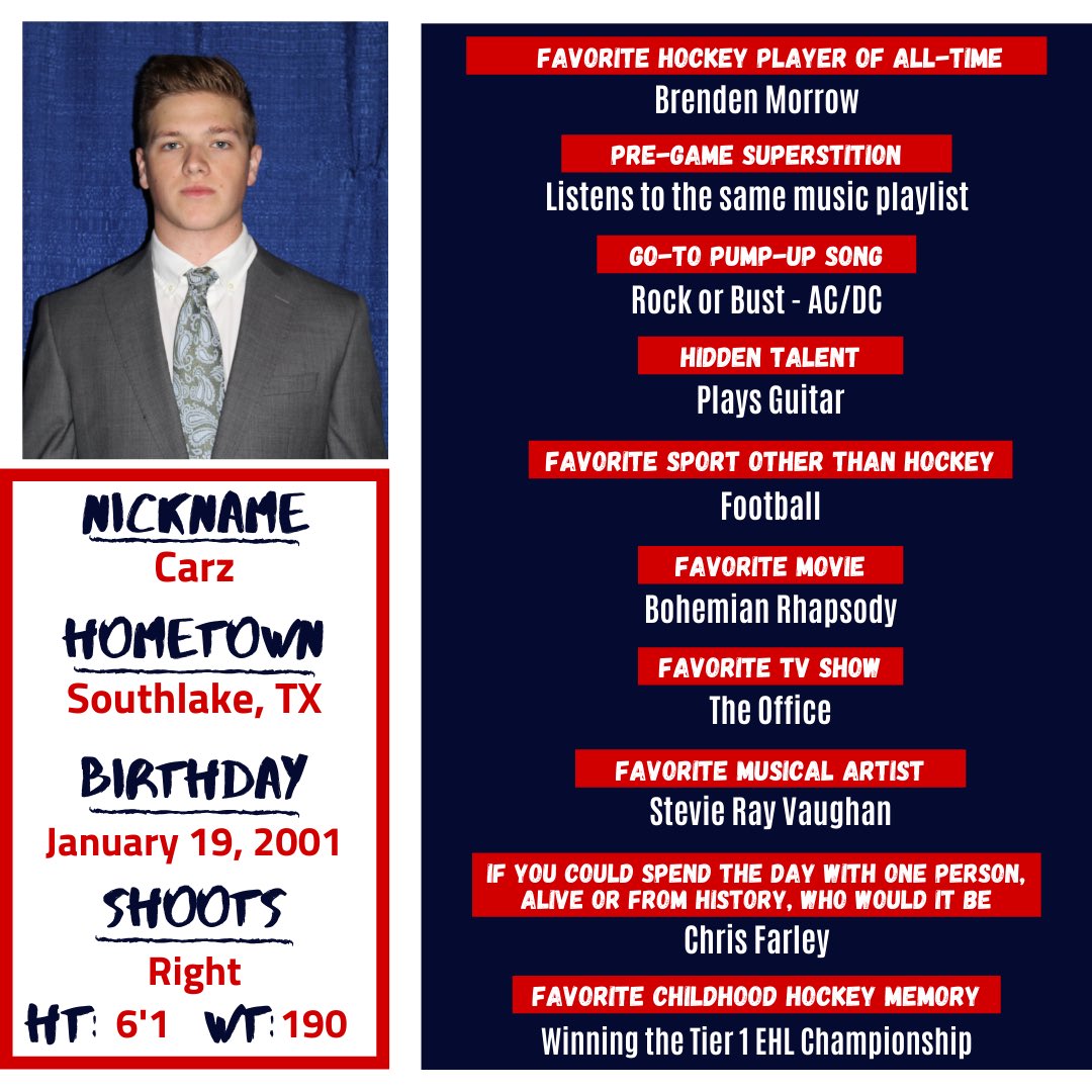 He’s not superstitious, but he is a little stitious 🎧

Say hello to defenseman Connor Carlile 👋

#MeetTheRebels #TheOffice #JointheRebellion