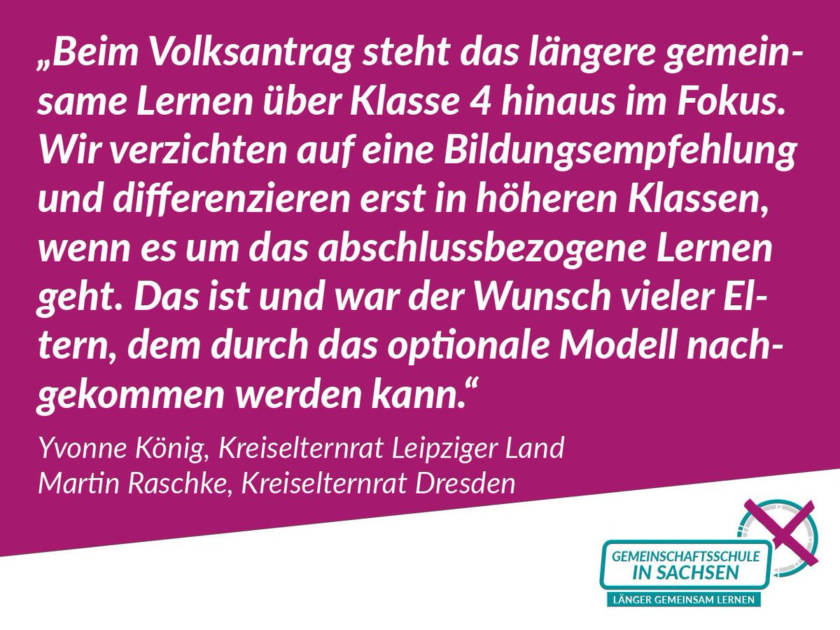 LGL_SN's tweet photo. Unsere Statements zur Diskussion rund um die #Gemeinschaftsschule in #Sachsen. https://t.co/og3XsXqrqG