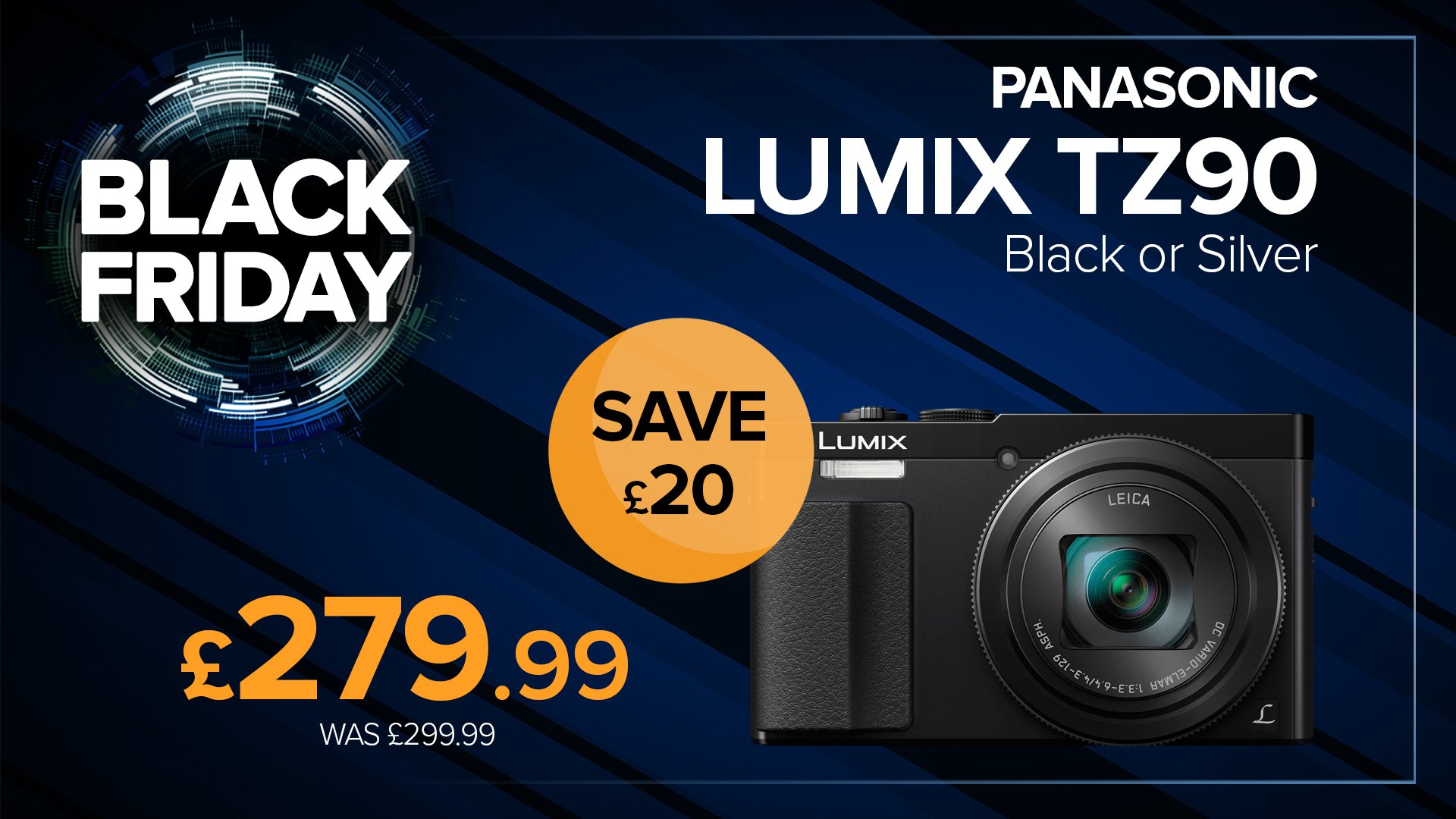 LondonCameraExchange Twitter: "SAVE £20 on the Panasonic Lumix TZ90 with it's 30x Leica optical zoom and compact pocketable design, available black or silver - in-store &amp; online now! Find
