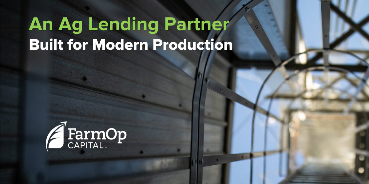 We bank with farmers who have good credit and a solid history of production. If this sounds like you, reach out at FarmOp.com.