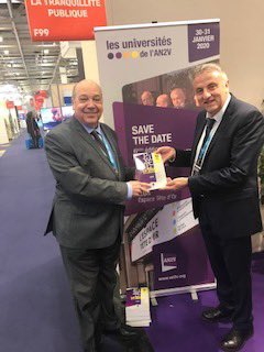 C’est avec un grand plaisir que je me suis rendu sur le stand de l'@an2v (membre associé de la <a href="/ffspsecurite/">Fédération française de la sécurité privée</a> ), au <a href="/salondesmaires/">Salon des Maires et des Collectivités</a>. Je compte sur vous pour participer nombreux aux Universités AN2V les 30 et 31 janvier 2020 ! Pour en savoir plus : an2v.org/universites-an…