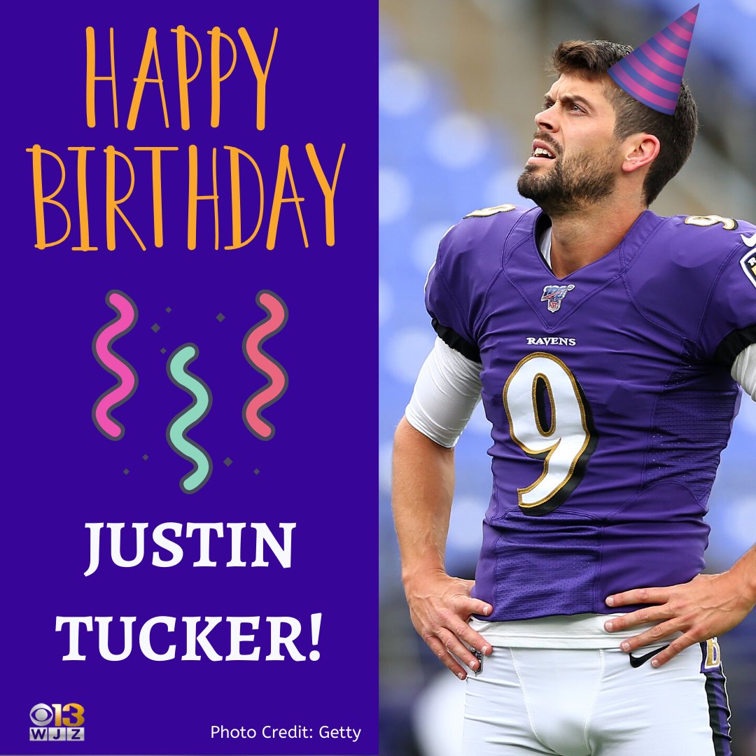 Happy Birthday, Justin Tucker!  