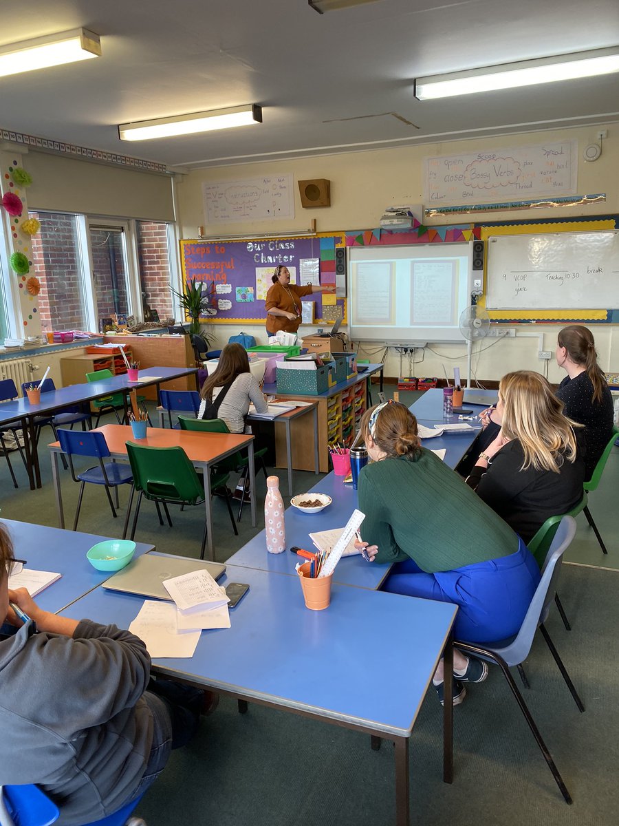 FernieleaSchool's tweet image. A very productive Inservice Day today with our teachers teaching our teachers. #Googlesuite #makaton #CALM #VCOP #InHouseExperts