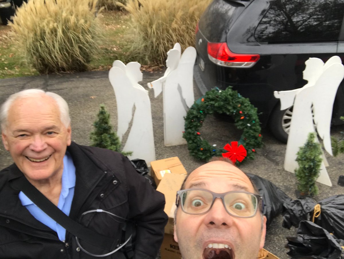 I went through Dad’s attic and found LOADS of Christmas decorations for Church Venture! Caroling Angels, wreaths, lights and more. Dad is happy to get rid of the stuff and they will be perfect at CV this December!

#churchstagedesign #FollowChurchVenture