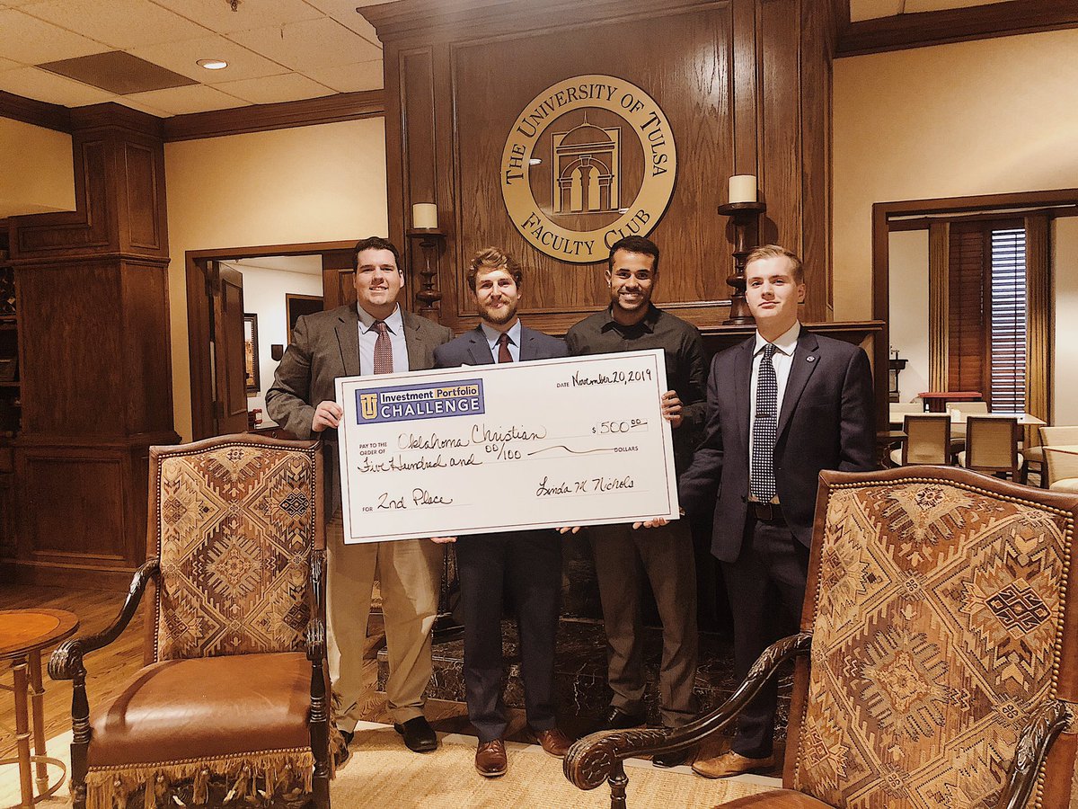 Our Student Investment Fund took the second place title at the First Annual Portfolio Challenge at the University of Tulsa!

Congratulations, OC SIF!