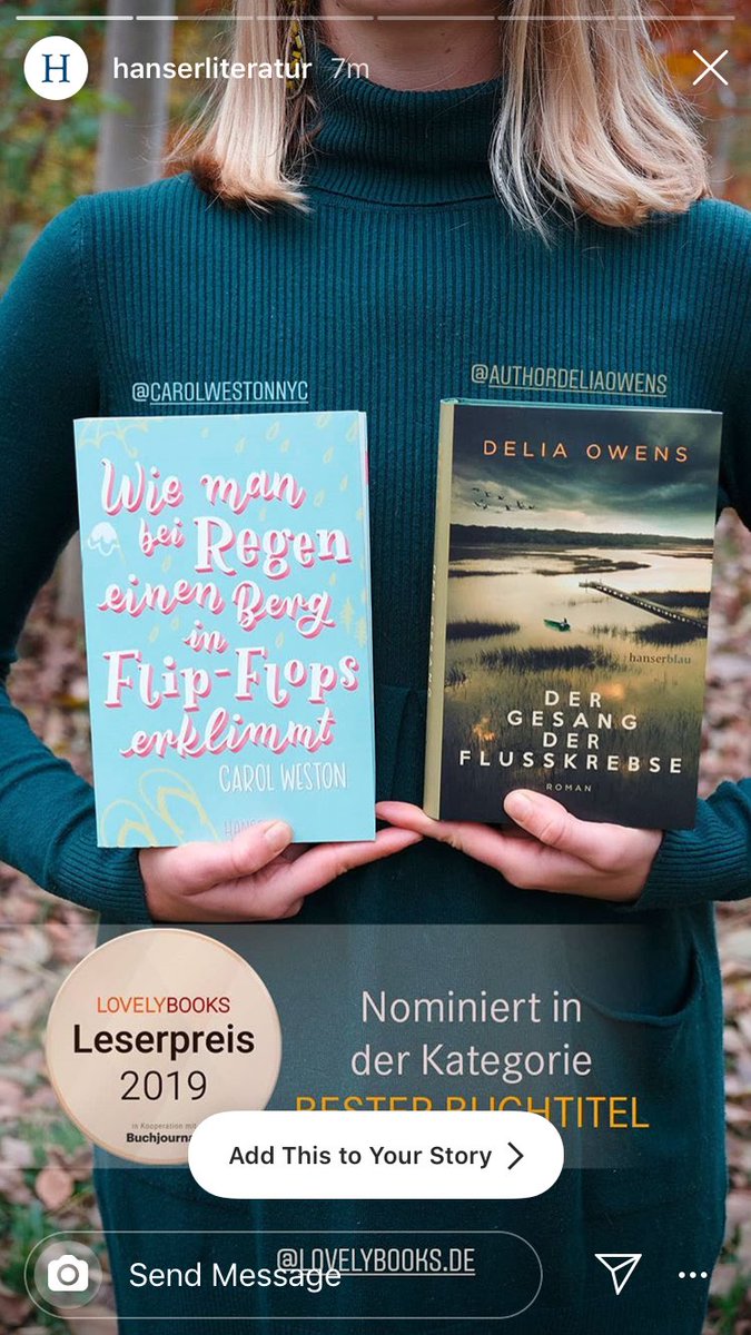 carol_weston's tweet image. SPEED OF LIFE just got nominated for a book prize in Germany! The translated title: How to Climb a Mountain in the Rain in FlipFlops.⁩ And may I say that I love the sound of “besten Bücher”! ⁦@draccah⁩ ⁦@hanserliteratur⁩ #German #Sourcebooks 👍🏼🇩🇪🤞🏻📚