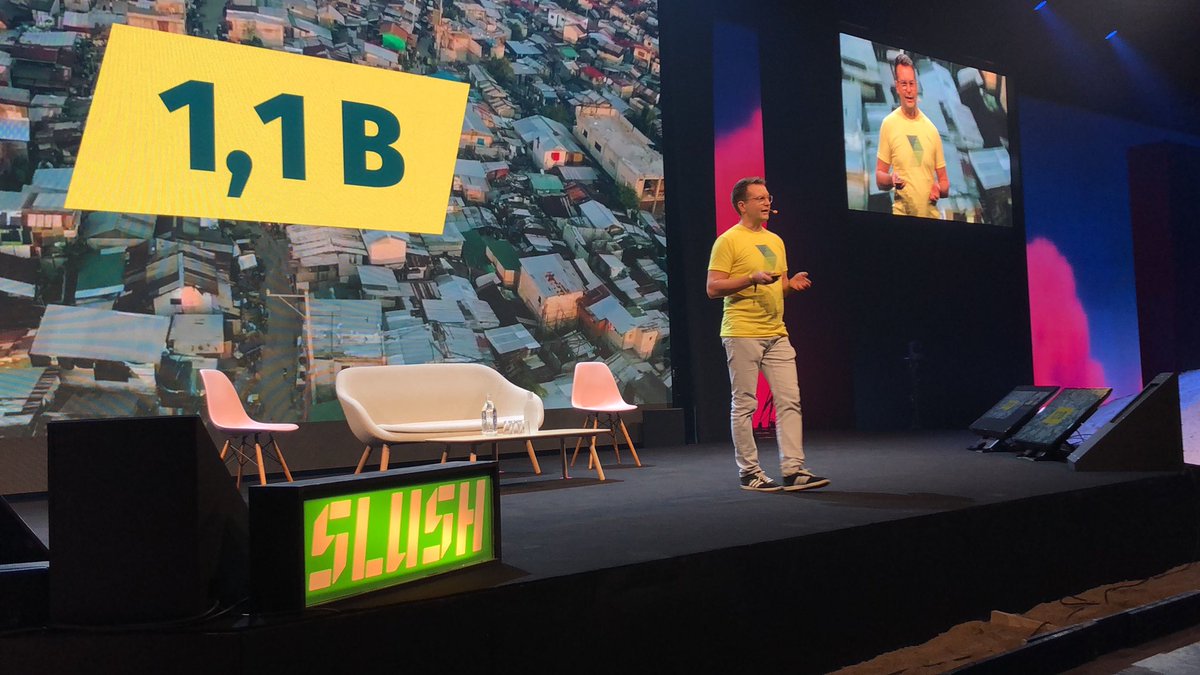 BIG audience in #Slush100 semifinals! The 3 finalists will be announced later 🤞. The video of Digizen pitch is coming up later tonight 📹.
#impactinvesting #Slush19