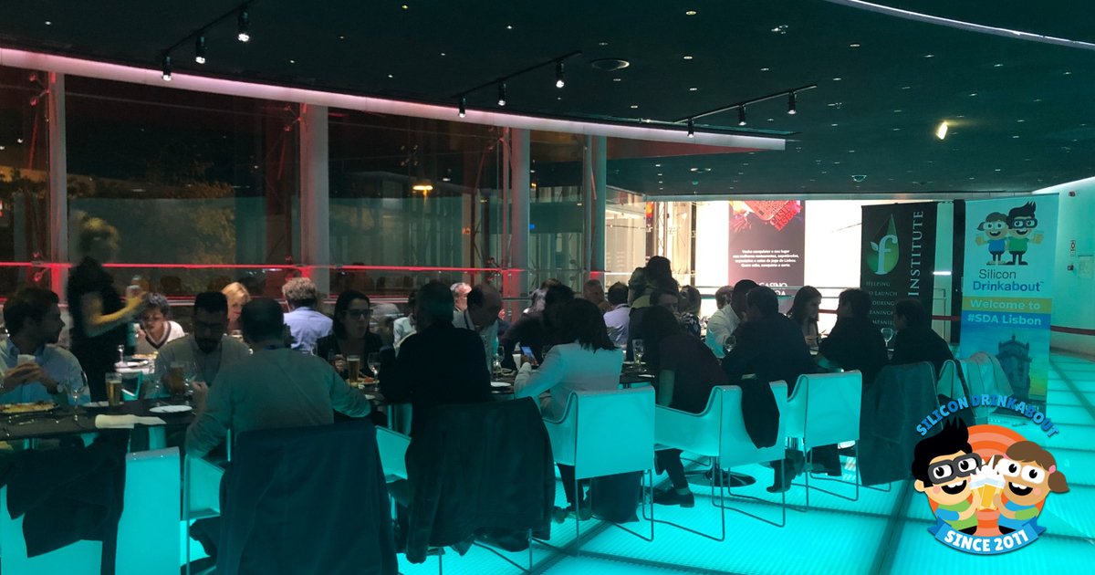 DrinkaboutLIS's tweet photo. Check some images from our last dinner! 
It was awesome!
#SDA #TechEvents #Lisbon https://t.co/orJxLw10hi