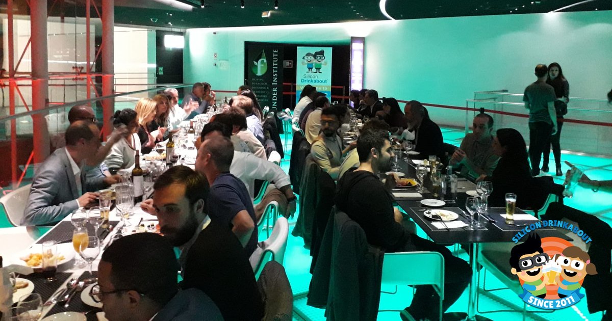 DrinkaboutLIS's tweet photo. Check some images from our last dinner! 
It was awesome!
#SDA #TechEvents #Lisbon https://t.co/orJxLw10hi