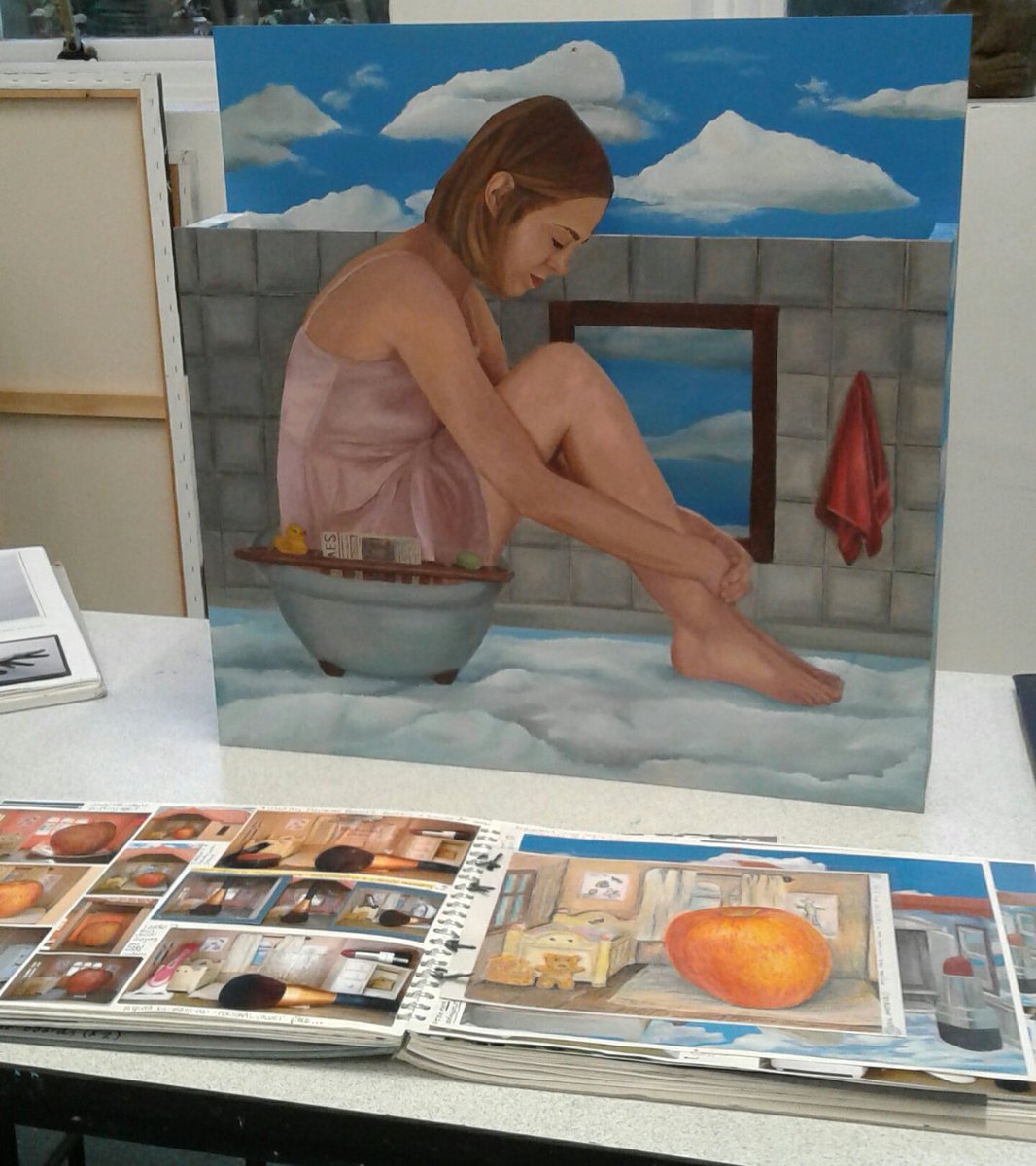 Our 6th Form Open Evening is the perfect time to come  and see some of our 6th formers finest creations. From 6:30 tonight, don't forget!  #UVHS #6thform #openevening #art #artdepartment