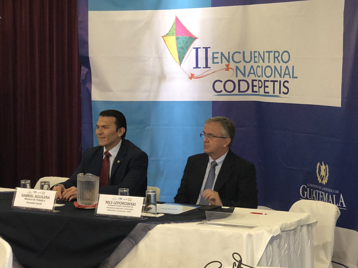 CACIFGuatemala's tweet photo. Como Sector Privado apoyamos estas instancias con el nombramiento y participación de representantes en 17 de los 22 Comités Departamentales para la Prevención y Erradicación del Trabajo Infantil #Codepeti a nivel nacional. https://t.co/tQ0lcH7Cw8
