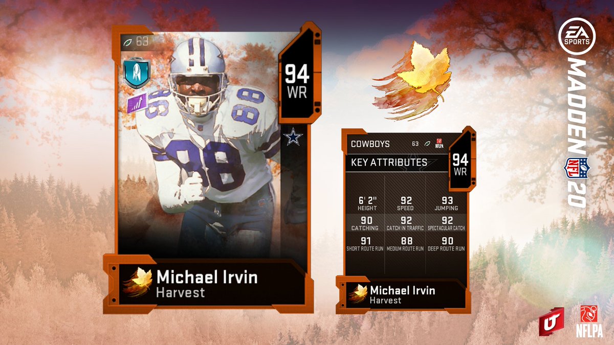 EASPORTS_MUT's tweet photo. The Harvest is Live Now in Ultimate Team🍂! 

See you at the Turkey Bowl! #Madden20 https://t.co/sX0SQirYQU