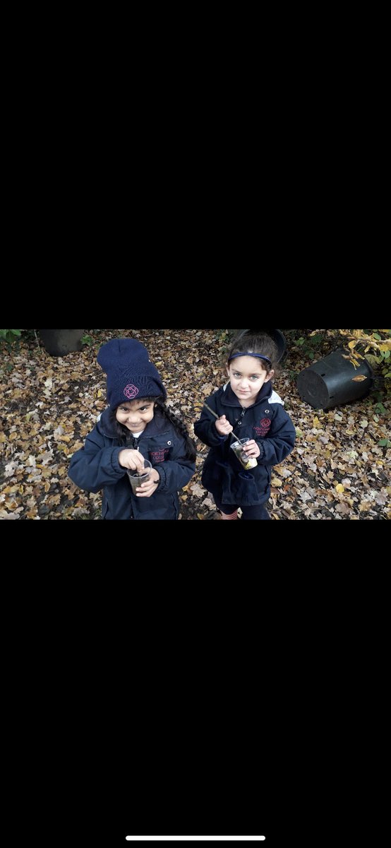 NWCEarlyYears's tweet photo. Hubble, bubble, toil and trouble! We had a magical time in Forest School creating spells and potions. What mischief will they make? #fosterjoy #Reception #EYFS #forestschool https://t.co/wQB8KHtuRJ