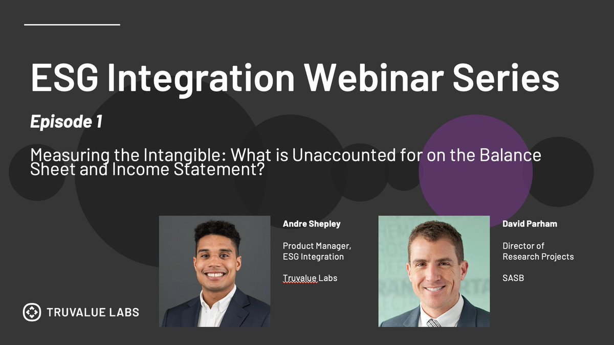 Missed the webinar on #ESG integration? Not to worry, you can watch the recording here --&gt; hubs.ly/H0lV3wN0