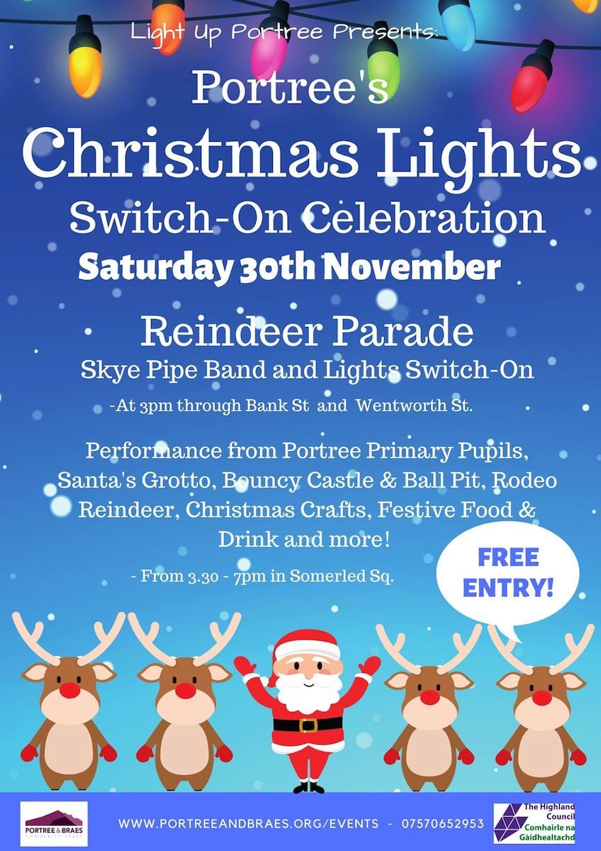 #Festive fun for all the #family on 30th November. Be there...in the square! #ChristmasLights whatsonskye.com/event/portree-…