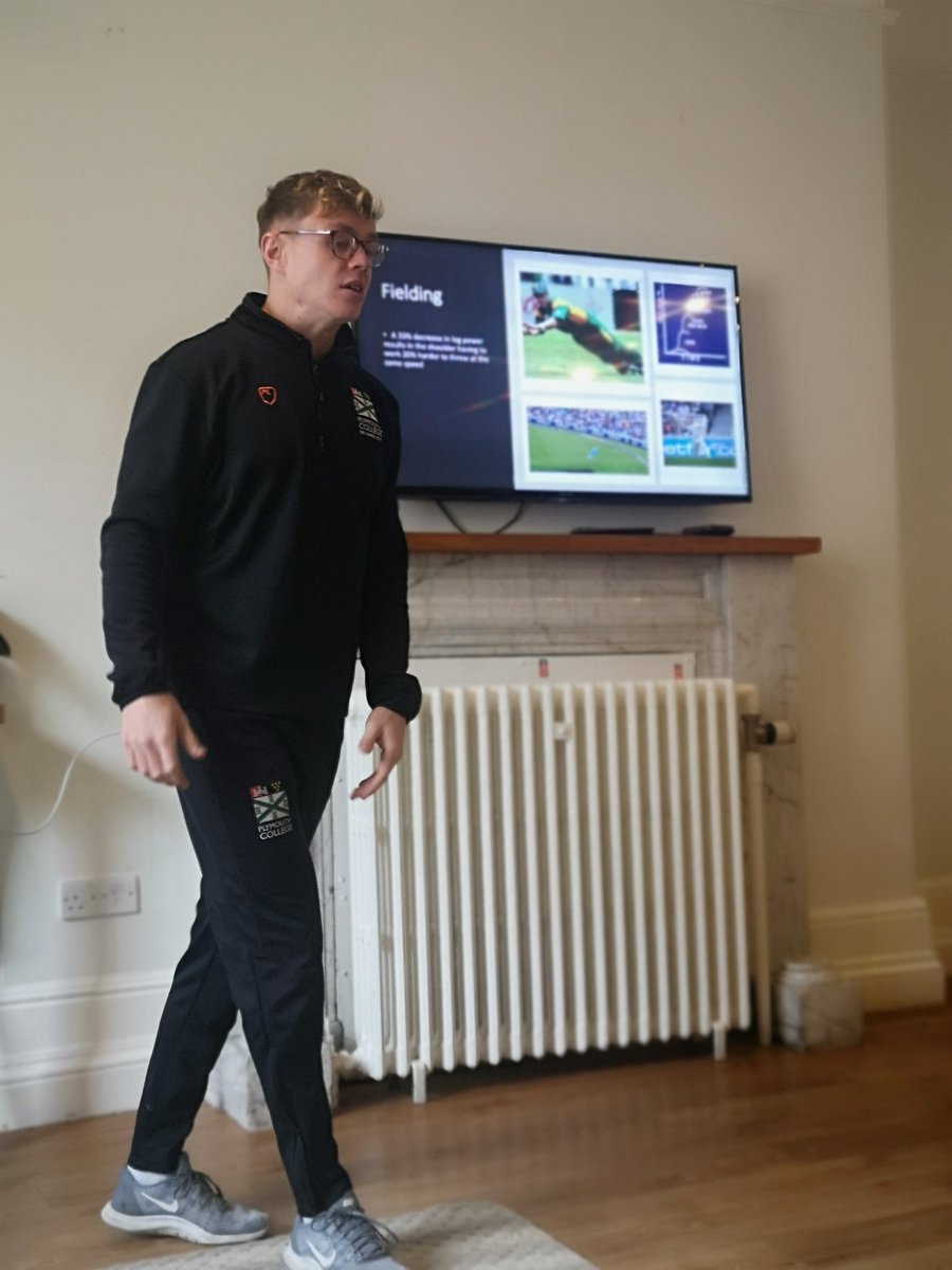 This week's CPD needs analysis session saw S&amp;C coach and sports coach Matt Hodson deliver on Cricket. What elements of the different formats can we as S&amp;C coaches impact on!? #batting #bowling #cricket #AlwaysLearning #athleticdevelopment