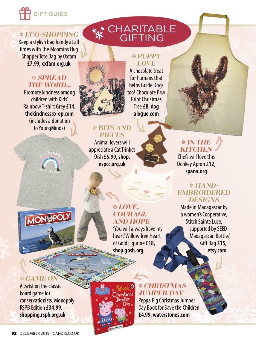 StitchSteLuce's tweet photo. So pleased to see Stitch featured in @candismagazine Christmas Gift Guide! The bottle bags have been so popular we've sold out, don't worry there's totes and purses still available! #linkinbio
Thank you for sharing @candismagazine! #consciouschristmas #artisanmade #fairtradegifts https://t.co/kHON0QpQgP