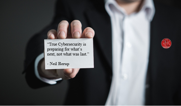 RfK_Solutionz's tweet photo. #CyberSecurity is important in EVERY field! Plan. Prepare. Prevent. #cyberquotes #plan #prevention #ThursdayMorning https://t.co/CYnPey6gEl
