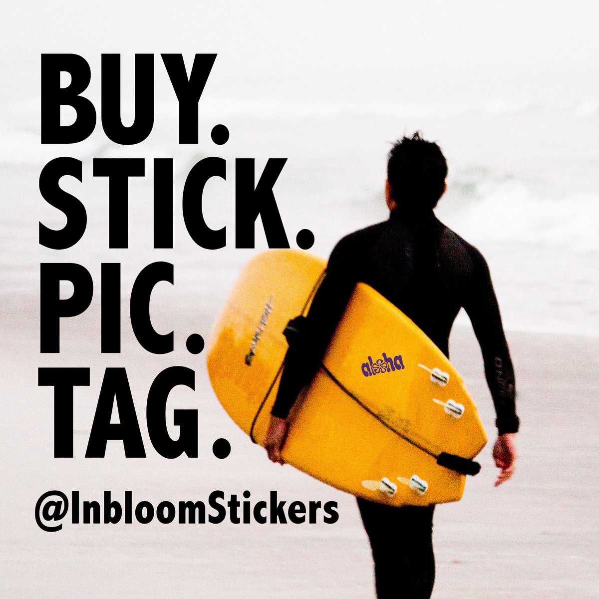 Remember to take a pic and tag us when you buy one of our #stickers! We love to see what you're doing with them and would love to share with the world! 

#ThursdayMorning 
#ThursdayMotivation 
#ThursdayThoughts