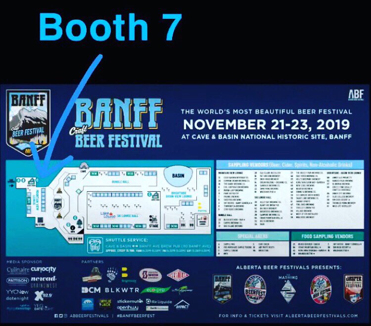 It’s the most wonderful time of the year! Banff Beer Fest 🍻 see you this weekend! #banffbeerfest #abbeerfest #abbeerfestivals #caveandbasin #prairiebrewco #drinklocal