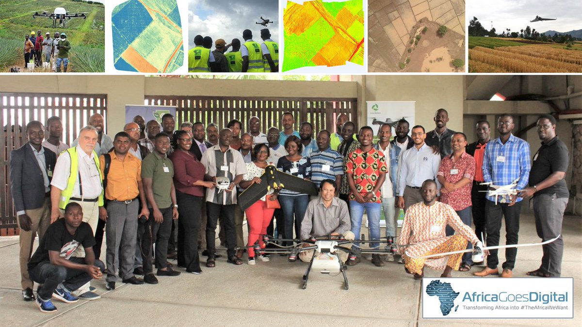 Africa Goes Digital Inc afgoesdigital.com is the industry association of choice when it comes to #drone-based advisory services across the #African continent | #D4Ag #agtech #DigitalTransformation #digitalisation #ICT4Ag #ICT4D #DataAnalytics | Grateful 4 <a href="/CTAflash/">CTA</a> support