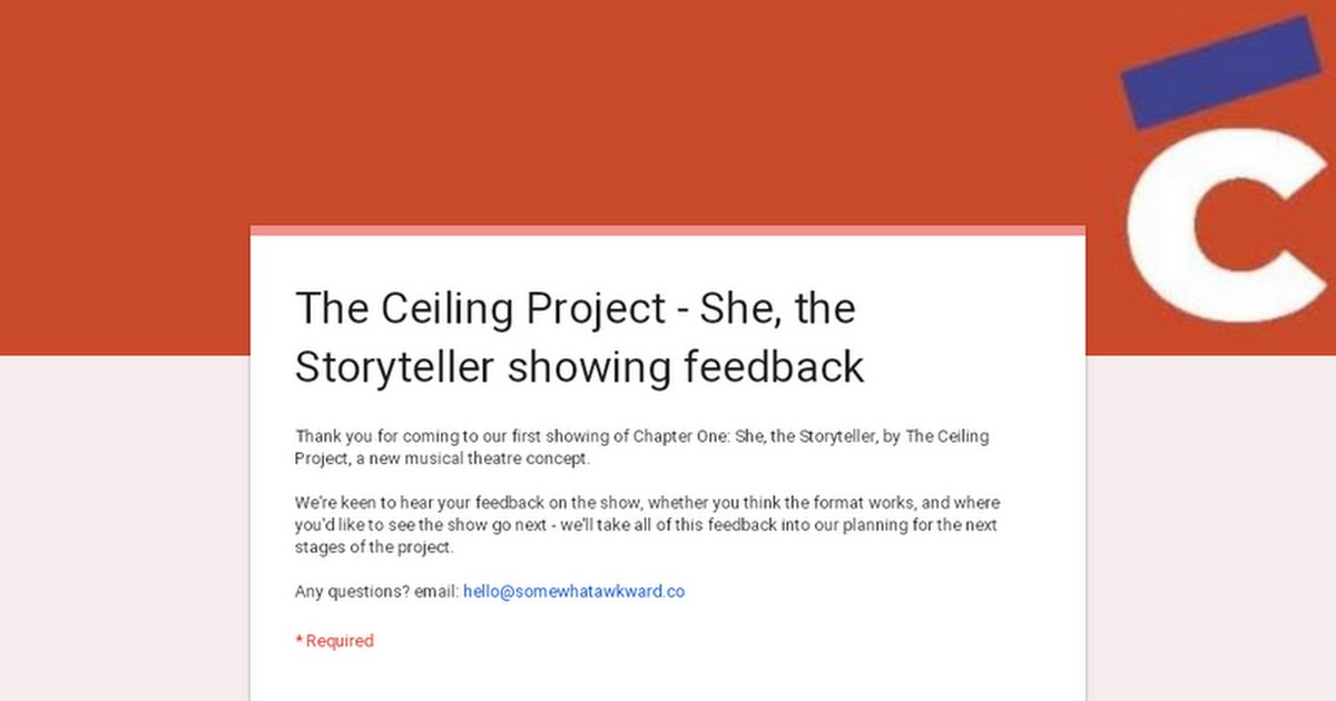The Ceiling Project tweet media