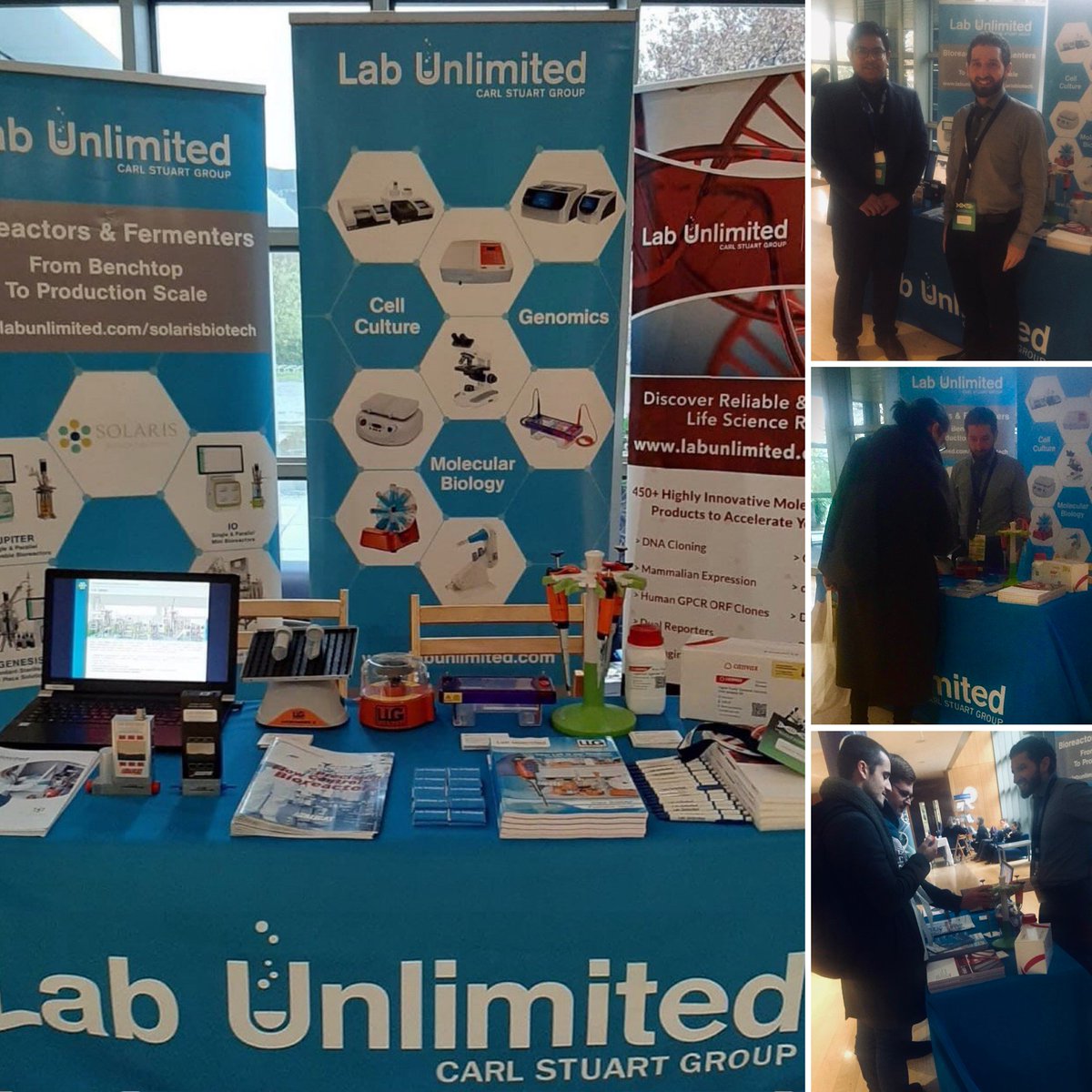 labunlimited's tweet photo. What a great day here at the @CompMolBioSymp in @ucddublin.
A big thank you to everyone who came up to the stand today to meet us!
#ConwayInstitute #lifesciences #molecularbiology #bioreactors #Fermenters #MassFlowControllers #Flowmeter #MCBS2019 @serviveforlife https://t.co/uBPpsGEyLN