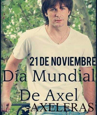 DelDqma's tweet photo. Feliz día Axeleras!!! @AxelOficial https://t.co/Oz0WUsOcU2