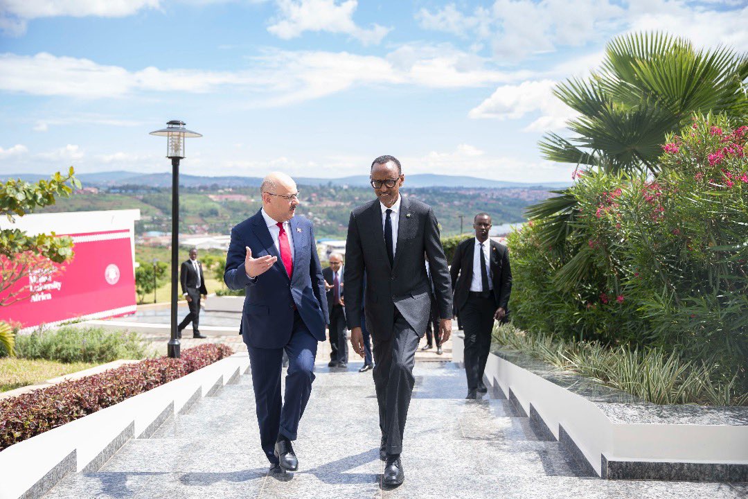 PHOTOS: “The milestone we are celebrating today is a significant step in ensuring that we are part of, and benefit from, the global digital revolution.” President Kagame | Inauguration of CMU-Africa Campus | Kigali, 21 November 2019. To view more photos: https://bit.ly/2QCQeWr